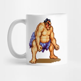 E. Honda Fighting Sprite Mug